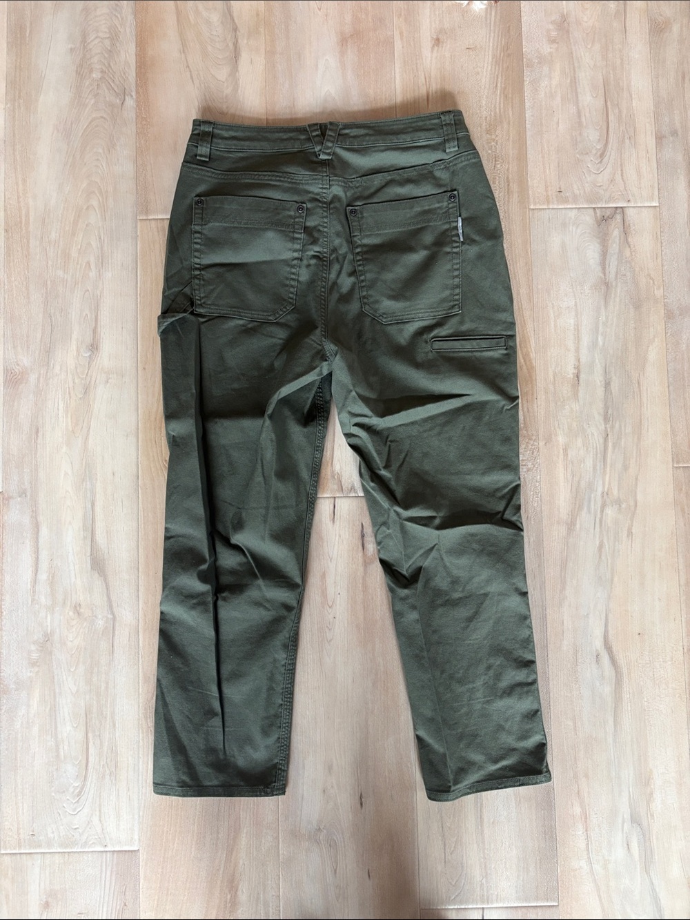 Duluth Olive Green Utility Pants - Picture 3 of 6